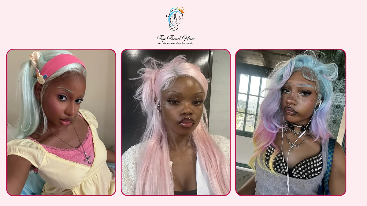 Festival Hair: Bold Colors To Wear