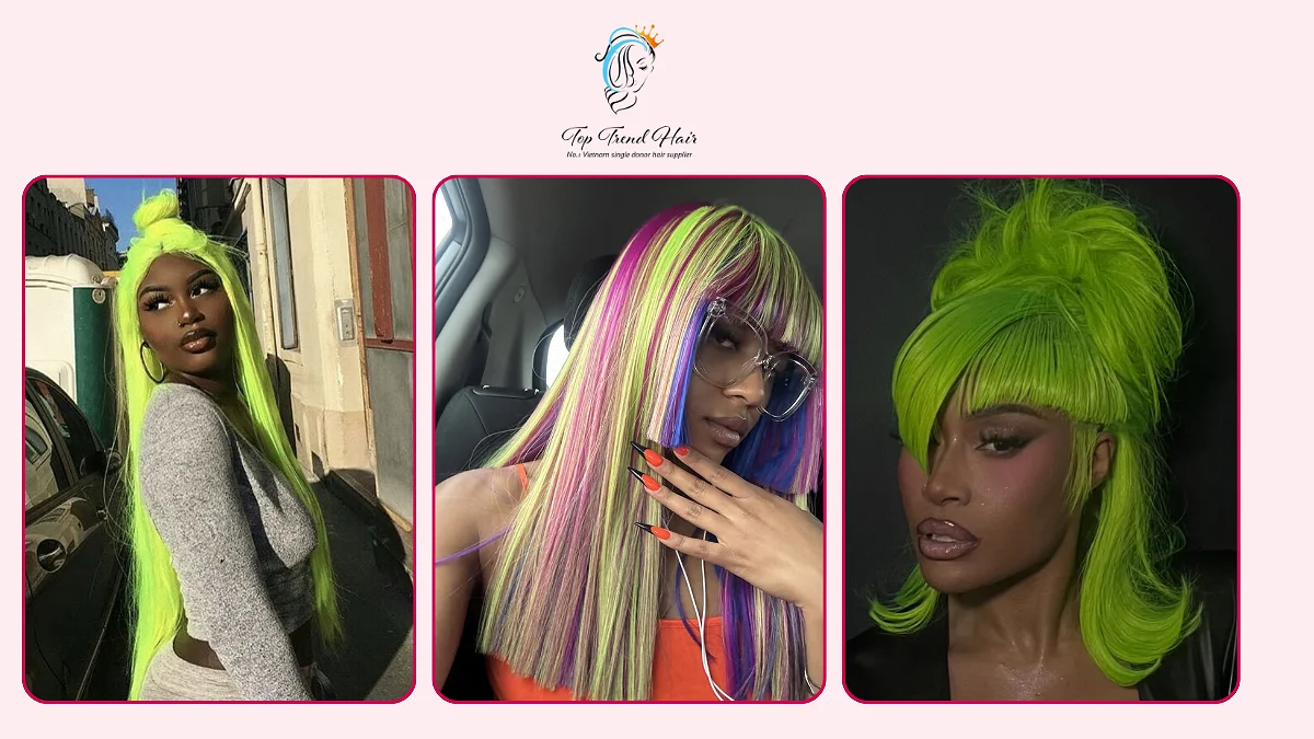 Festival Hair: Bold Colors To Wear
