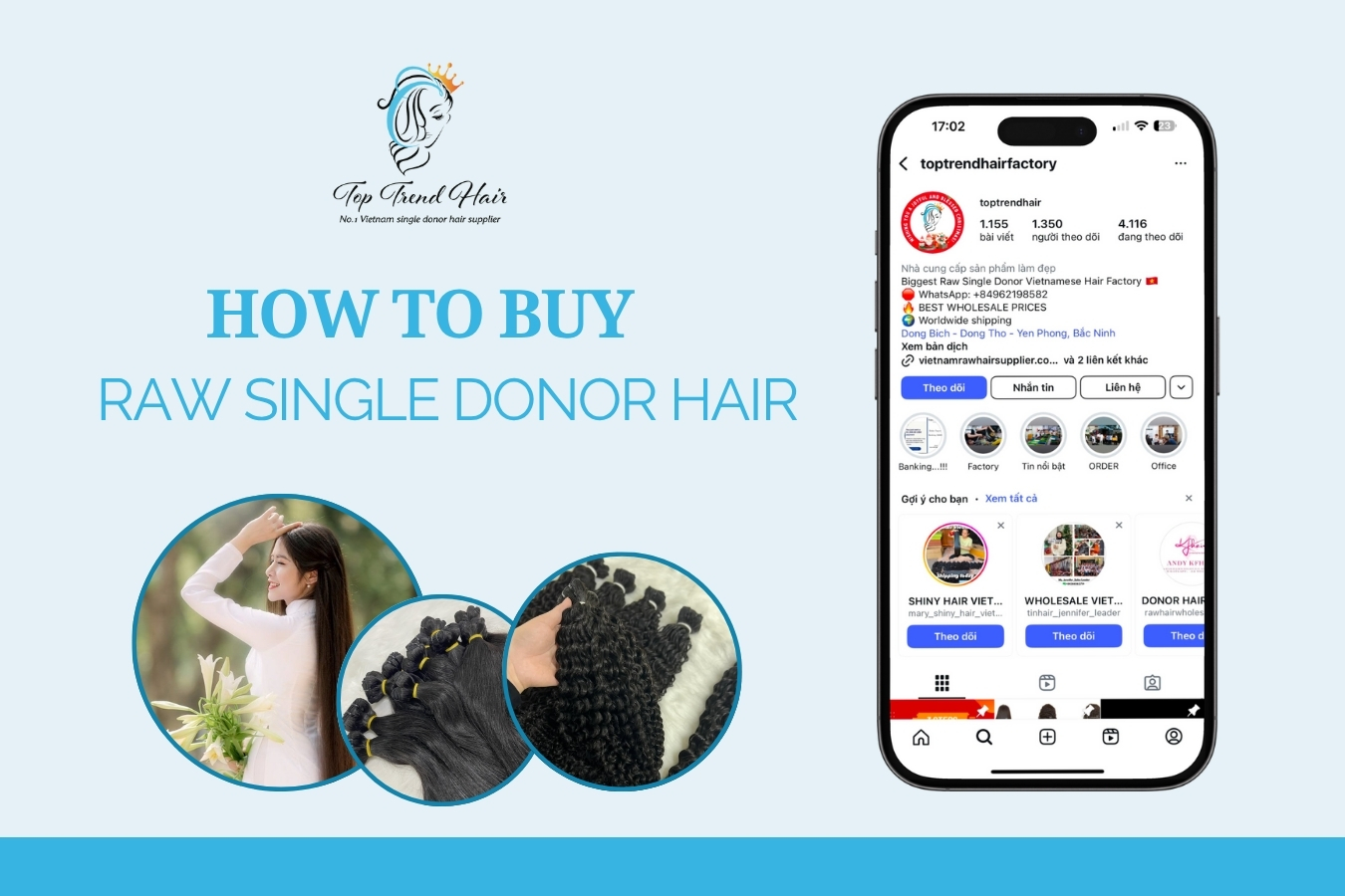 raw Vietnamese single donor hair