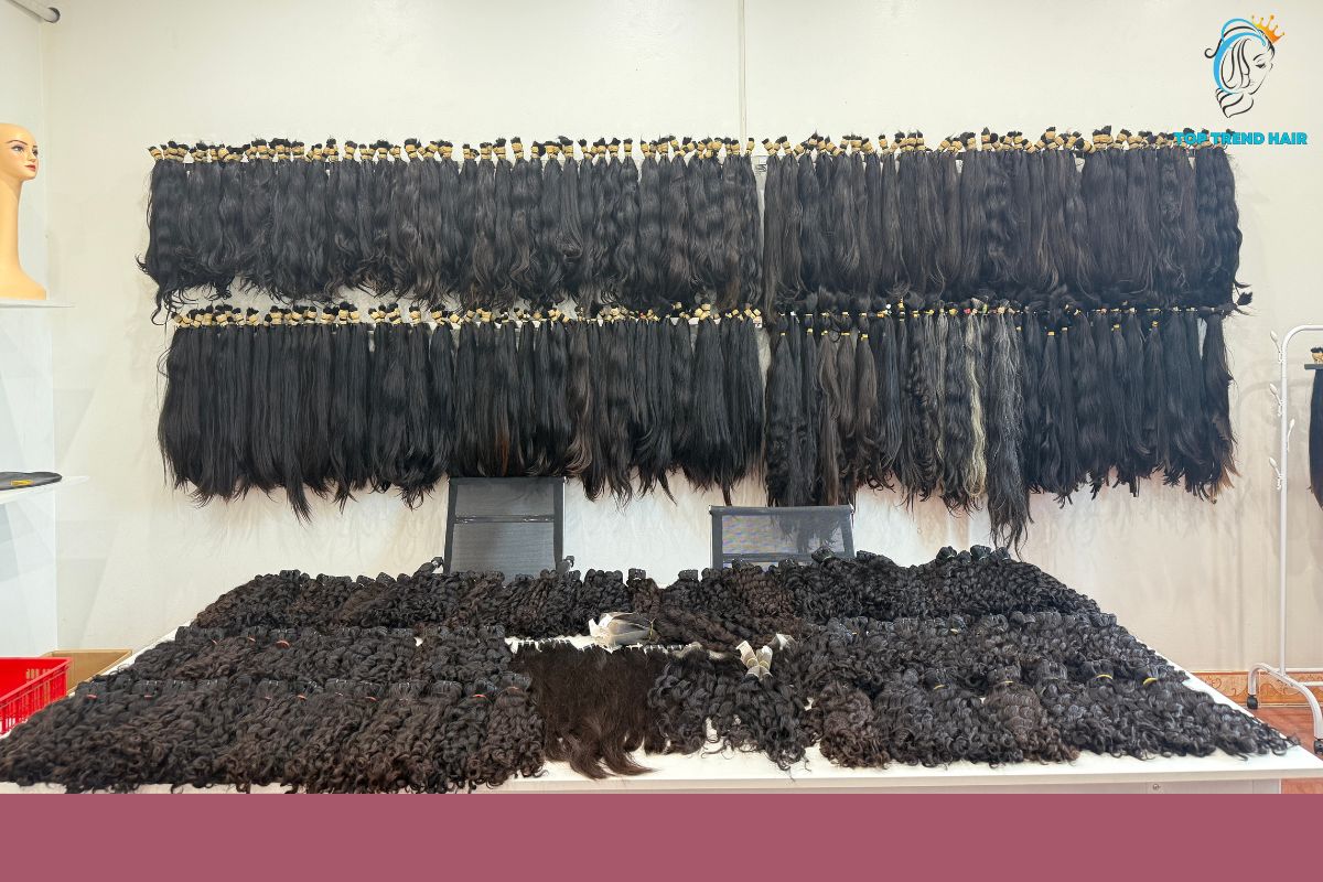 raw hair bundles