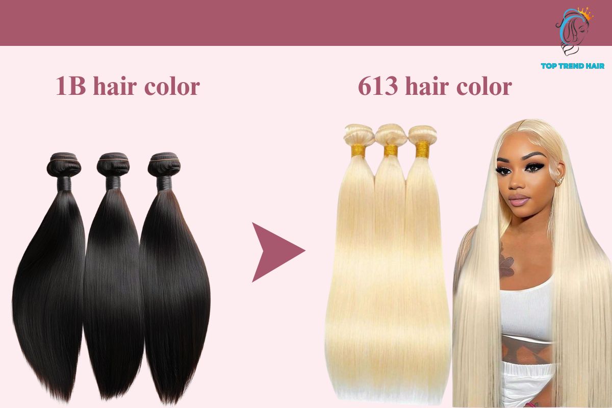 1B hair color