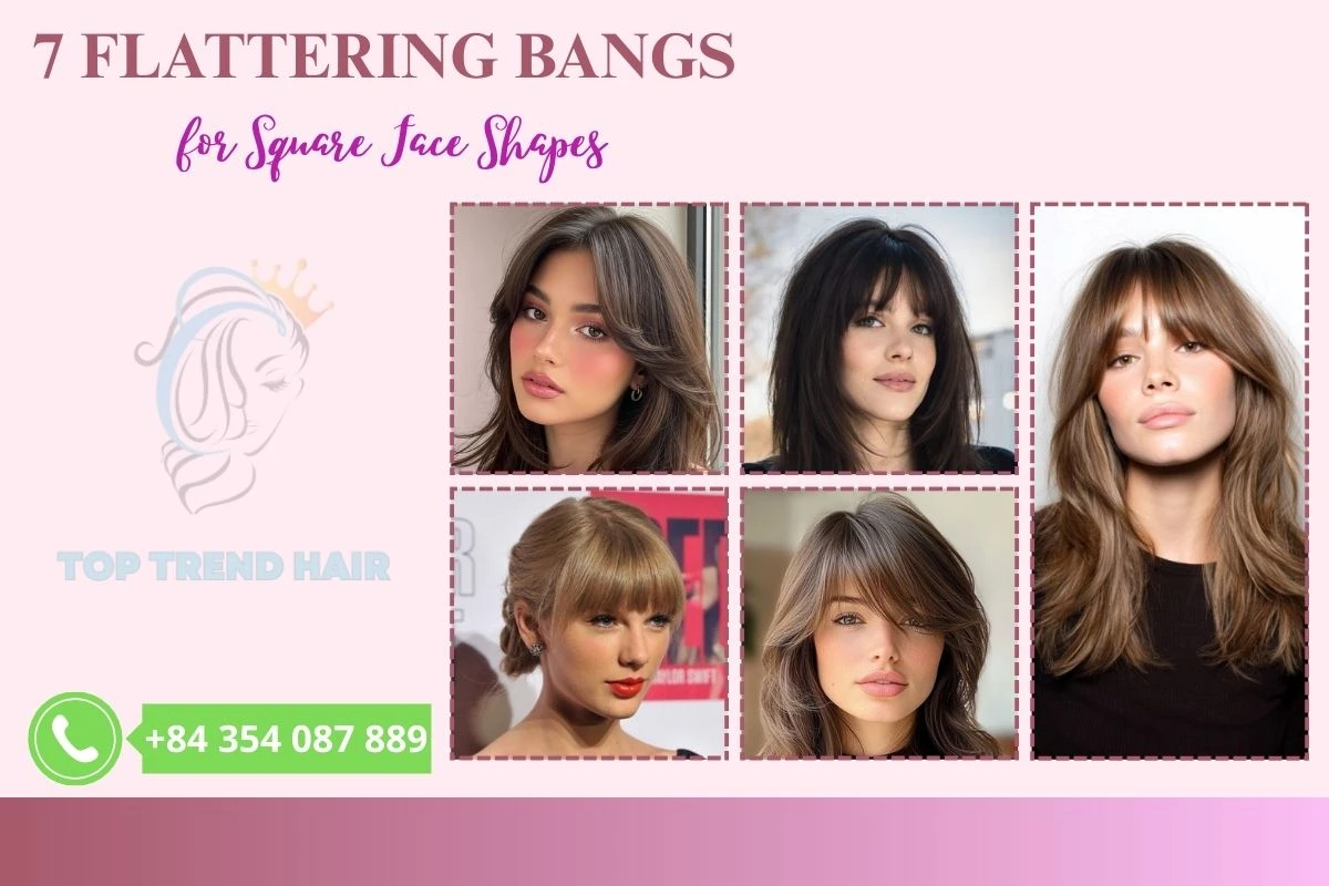 bangs for a square face