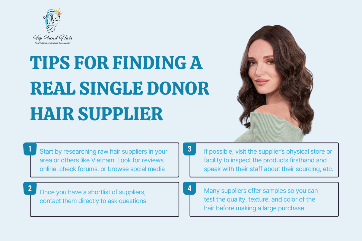 single donor hair suppliers